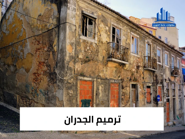 ترميم الجدران